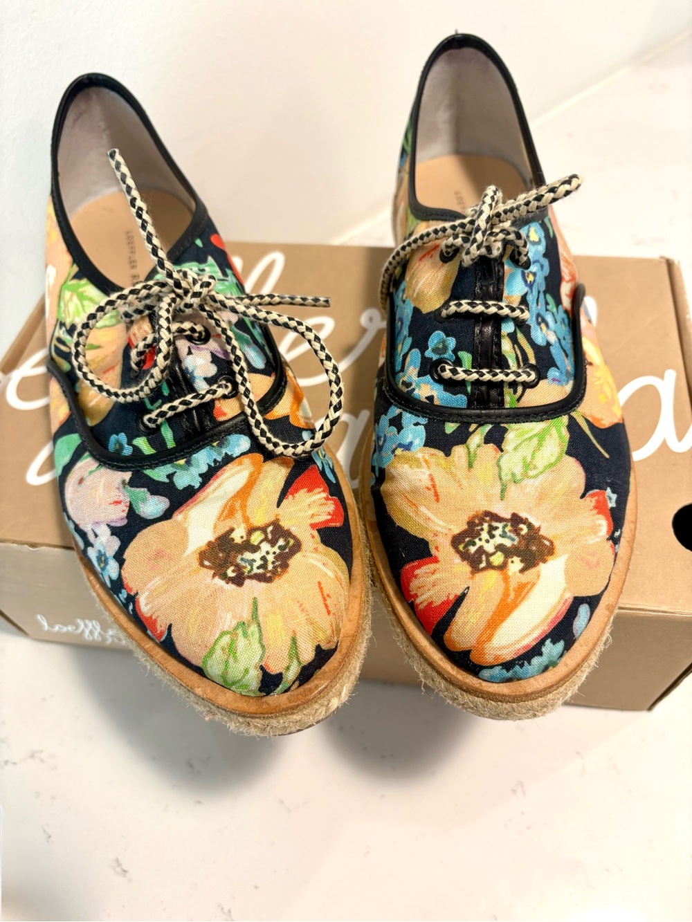 Loeffler Randall x Tucker ODILE Espadrilles 9.5B